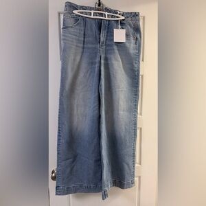 Pistola Light Blue Wide Leg Jeans